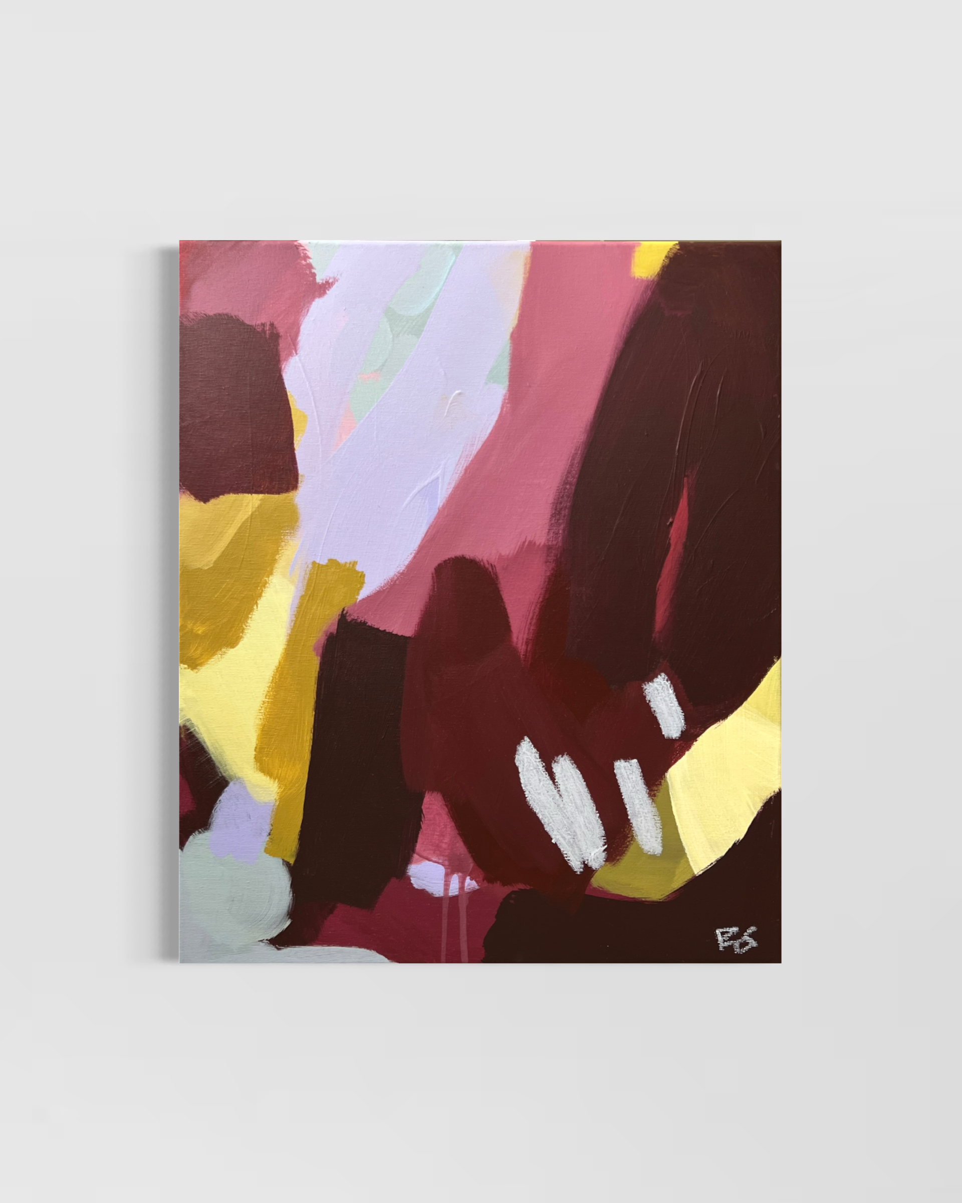 Pauline Schulte Gemälde "Plum"